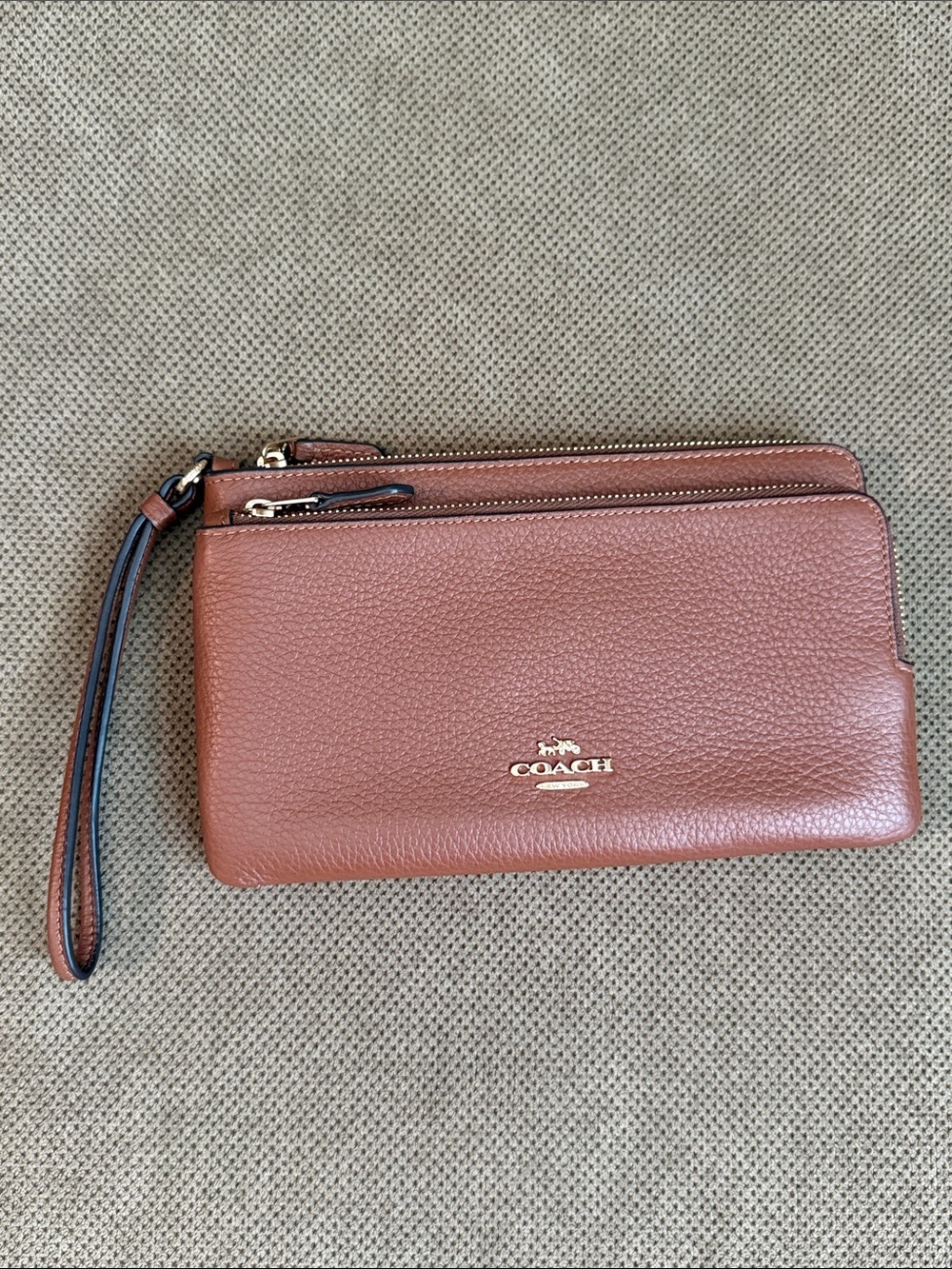 Coach Double Zip Wallet